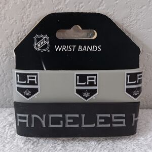 Los Angeles LA Kings NHL Hockey Wristbands Bracelets